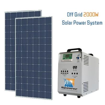 2kW太陽熱発電システムTUV住宅の太陽電気システム