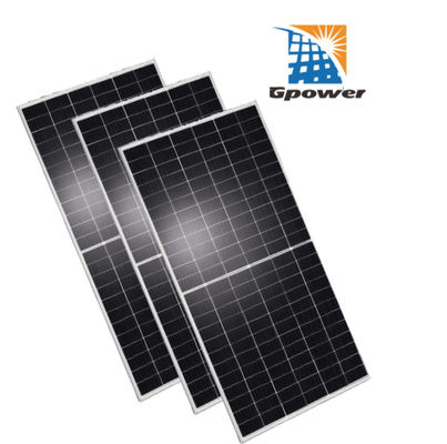 モノクリスタル タイプ410w太陽PVシステムMBB半電池モジュール