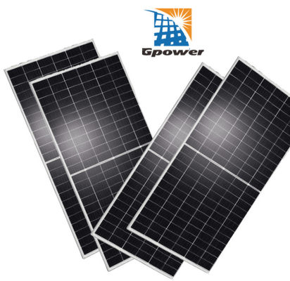 IEC 460w太陽PVシステム二重ガラス モノラルPERCの太陽電池パネル